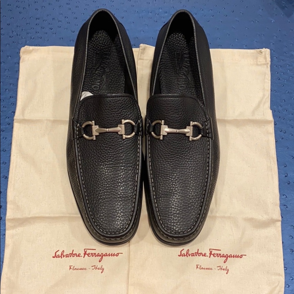 Ferragamo Magnifico men’s size 13 EE never worn.
